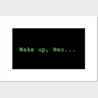 The Matrix - Wake up Neo Posters and Art